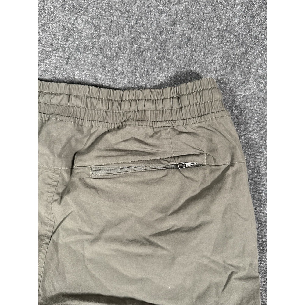 Lululemon Bowline Shorts Mens Medium Green Chino Drawstring Ripstop 8" - Picture 12 of 13